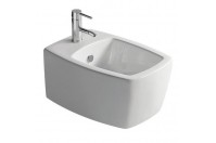 SA02 bideu suspendat alb mat